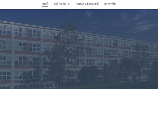pronájem kanceláří a ubytování pro studenty v centru zlína na prestižní adrese tgm 1280.