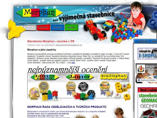 distributor stavebnice morphun pro čr, stavebnice morphun je výjimečná stavebnice