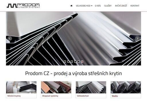prodej a realizace střešních systémů, výroba střešních krytin. okapové systémy, klempířské prvky, střešní krytiny, taškové profily. havlíčkův brod, humpolec, světlá nad sázavou, vysočina.