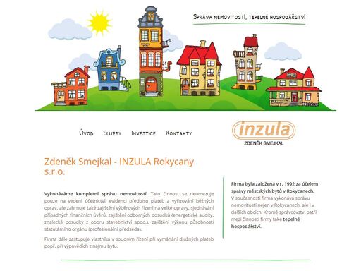 správa nemovitostí, tepelné hospodářství, rokycany a okolí