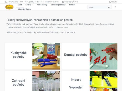vyrábíme a prodáváme kuchyňské a domácí potřeby, pro dům a zahradu.