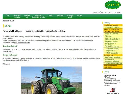 prodej a servis zemědělské techniky, john deere