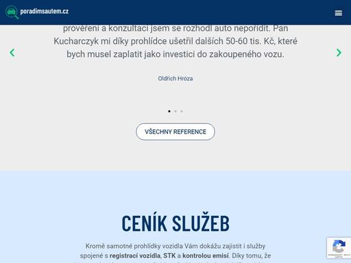 web martina kucharzcyka - specialisty na profesionální fyzickou a právní kontrolu ojetých aut. nabízím inspekce i odborné poradenství při koupi ojetých vozidel.