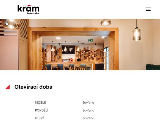 kräm - bistro + wine, krameriova 127, klatovy