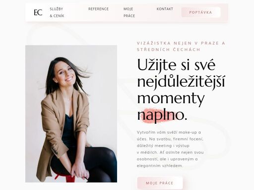 vizážistka na svatby, focení i natáčení – nejen praha a středočeský kraj. profesionální líčení pro ty nejdůležitější okamžiky