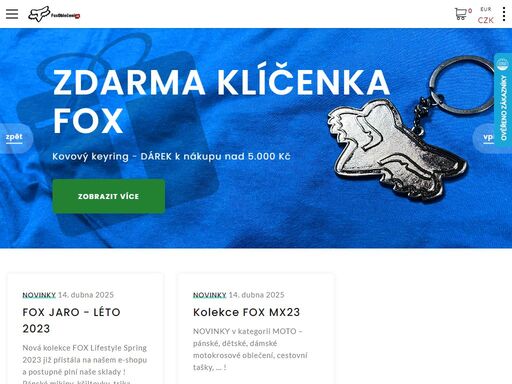 oblečení značky fox - fox pro každou příležitost
