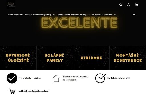 homepage. jsme specializovaný obchod s komponenty pro fotovoltaiku – u nás najdete vše pro vaše solární řešení, od panelů a měničů až po kabeláž a montážní systémy. ať už stavíte vlastní solární elektrárnu, nebo jen hledáte náhradní díly, jsme tu pro vás. ?? kvalitní produkty, ověřené značky, technická podpora a…