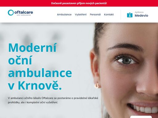 oční ambulance pro děti i dospělé