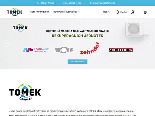 online prodej všeho, co potřebujete pro rekuperaci do domu, centrální vysávání či jinou vzduchotechniku. nejen pro montáž svépomocí.