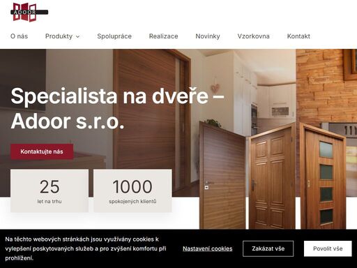 specialista na dveře - adoor s.r.o. kontaktujte nás    let na trhu spokojených klientů       o nás společnost adoor s.r.o. působí na trhu již od začátku milénia a specializuje se na prodej a výrobu kvalitních dveří. postupně jsme rozšířili svou nabídku a přizpůsobili se