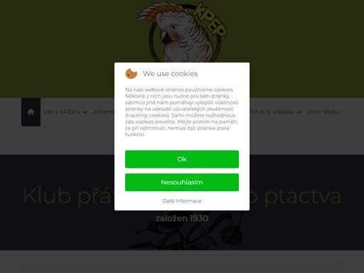 klub přátel exotického ptactva