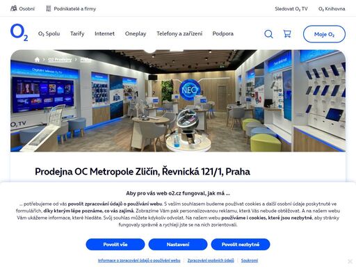 prodejna praha - oc metropole zličín, řevnická 121/1. o2 služby, telefony, zařízení a příslušenství nebo profesionální podpora a spoustu dalšího, to nabízejí všechny naše značkové prodejny.