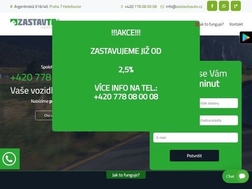 přední česká autozastavárna praha s garancí diskrétnosti. při využití našich služeb můžete svůj vůz nadále využívat, kontaktujte nás.