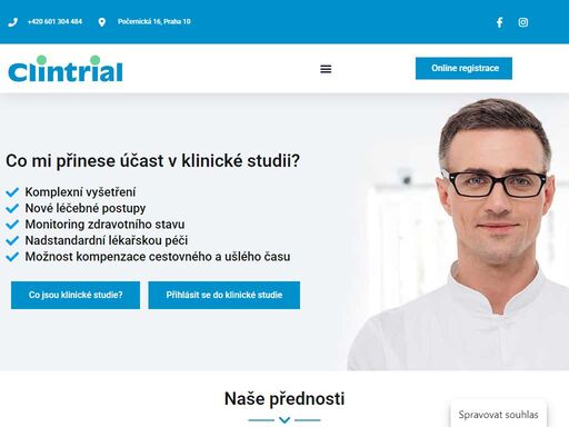 klinické studie. hodnocení klinických studií. realizujeme klinické studie 2., 3. a 4. fáze a tím se podílíme na vývoji nových léčebných metod.