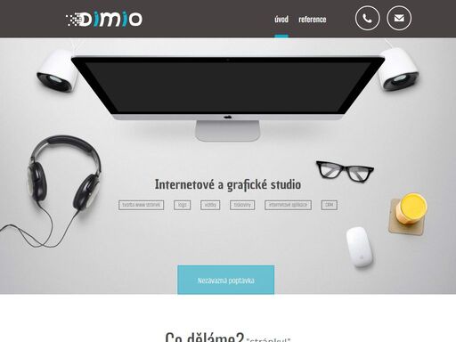 jsme firma, která tvoří moderní www stránky, internetové obchody, ale  zaměřujeme se taky na tvorbu logotypů, programování i grafických prací