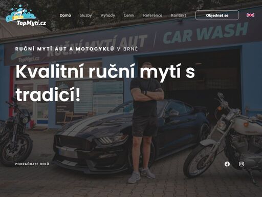 nejdéle působící ruční mytí aut v brně, které nabízí kvalitní služby s důrazem na spokojenost zákazníků. hybešova 21 brno.