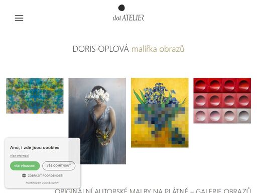 ručně malované obrazy na plátně – online galerie originálních obrazů a olejomaleb. moderní malované obrazy – současné umění – abstraktní obrazy i realistické malby – český malíř obrazů doris tesárková oplová (edward wolf)