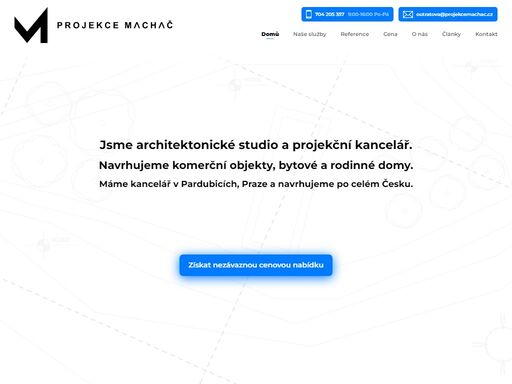 ? navrhujeme komerční objekty, bytové domy a rodinné domy. tým architektů a projektantů s kanceláří v pardubicích a praze. navrhujeme po celém česku. 