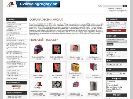 vse pro svarovani,svareci technika,svareci agregaty,mig,svarecky.