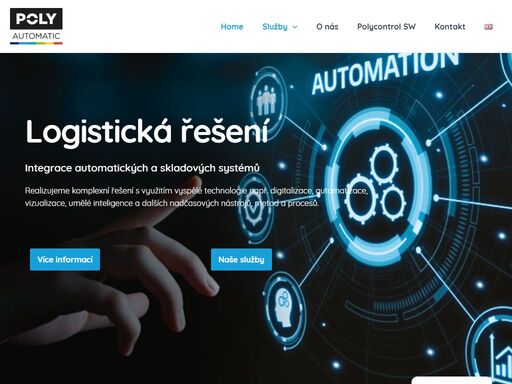 realizujeme komplexní řešení a integraci automatických a skladových systémů s využitím vyspělých technologií.