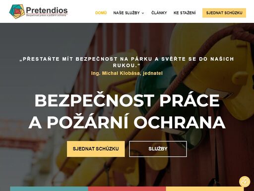 v pretendios jsme profesionálové v oboru bozp a po. vaše starosti nasypte na naši hlavu a svůj čas věnujte do rozvoje svého podnikání!
