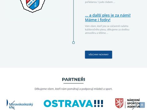 oficiální stránky oddílu juda 1. judo club baník ostrava 