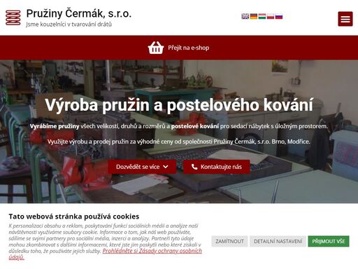 vyrobíme pro vás pružiny všech velikostí, nebo kvalitní postelové kování. neváhejte nás kontaktovat. sídlíme v brně v modřicích.