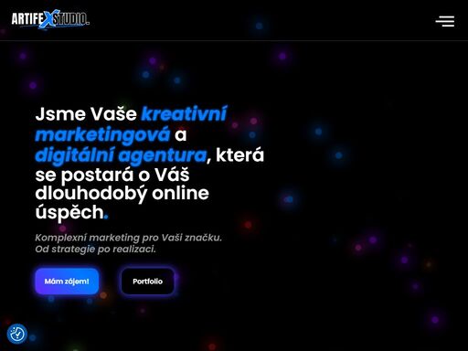 artifexstudio – digitální a marketingová agentura zaměřená na růst vaší značky. tvorba webů, sociální sítě a reklama pro váš online úspěch.