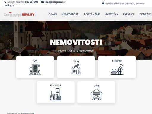 www.znojemske-reality.cz