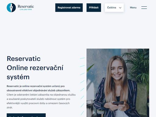 reservatic - rezervační systém