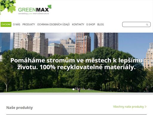 zakomponujte zeleň do infrastruktury ve městě s našimi produkty a zabezpečte pohodlný růst stromů, keřů i květin bez poškození chodníků a silnic.