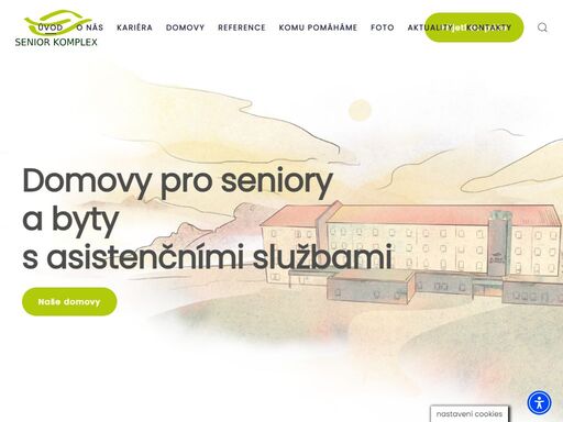 v domově pro seniory pomáháme neustrnout, dále se rozvíjet a prožít podzim života v laskavém prostředí ?? suplujícím domov, s péčí na vysoce odborné úrovni.