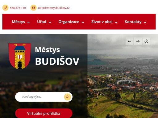 oficiální stránky městyse budišov