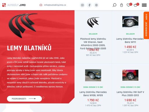 tuning, lemy blatniku. internetovy obchod s lemy blatniku, autodoplnky a tuningem.