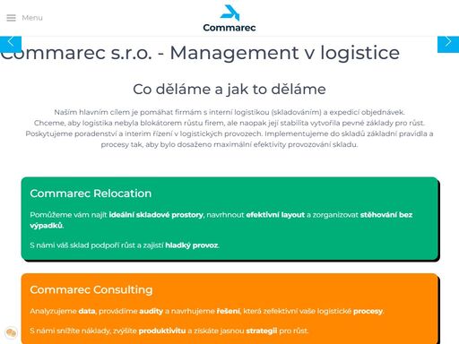 stabilní logistické provozy v dynamickém prostředí e-commerce