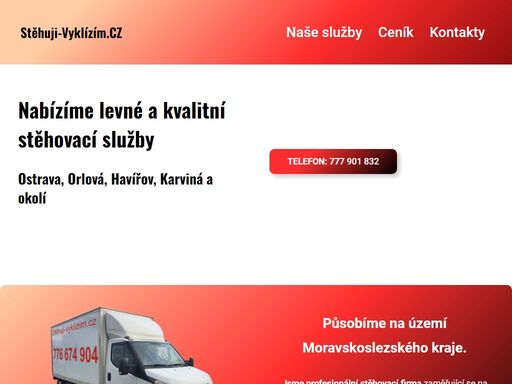 stěhovací a vyklízecí firma z havířova. zajisťujeme stěhování a vyklízení bytů, rodinných domů, kanceláří. stěhujeme těžká břemena. působíme v moravskoslezském kraji.