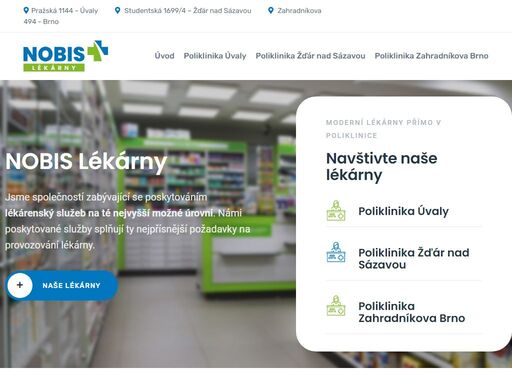 jsme společností zabývající se poskytováním lékárenský služeb na té nejvyšší možné úrovni. námi poskytované služby splňují ty nejpřísnější požadavky na provozování lékárny.