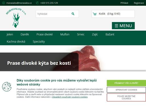 moravialov s.r.o. - prodej zvěřiny, výkup zvěře moravialov s.r.o. - prodej zvěřiny, výkup zvěře