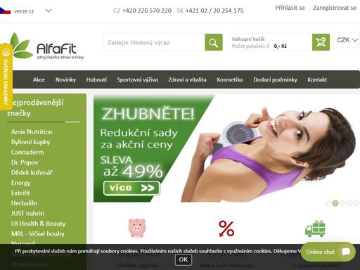 spolehlivý eshop s doplňky stravy, sportovní výživou a přírodními produkty ¦. vše skladem za skvělé ceny. sleva na vybrané produkty po registraci. zdroj vašeho zdraví a krásy.
