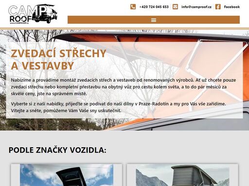 zvedací střechy pro vaše automobily dovážíme a montujeme již několik let. postupem času jsme oslovili další výrobce zvedacích střech a neustále doplňujeme náš