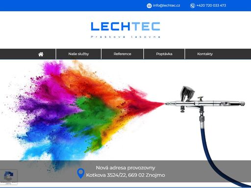 lechtec - prášková lakovna