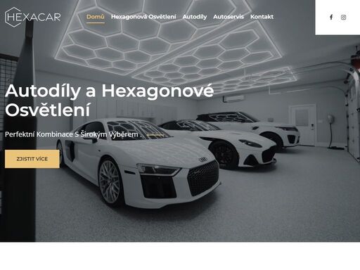 hexacar - prodej hexagonového osvětlení a dodávky autodílů pro hradec králové a okolí. najděte kvalitní osvětlení a autodíly u nás.