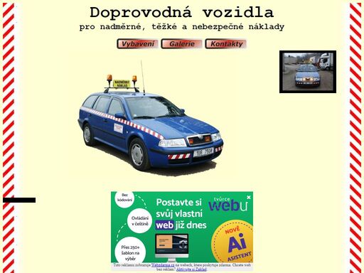 doprovody nadměrných nákladů
