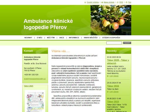 ambulance klinické logopedie přerov