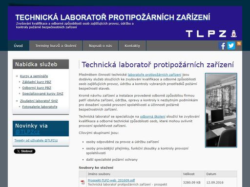 zvyšování kvalifikace a odborné způsobilosti osob zajišťujících provoz, údržbu a kontroly požárně bezpečnostních zařízení