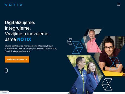 notix je česká it a konzultační společnost, která se orientuje na zákazníky s vysokými nároky na kvalitu dodávek a profesionální přístup.