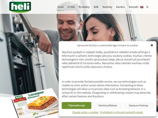 heli food fresh a.s. - přední výrobce a dodavatel hotových pasterovaných jídel. vychutnejte si pokrmy z klasické, italské či orientální kuchyně nebo výrobky pro zdravý životní styl