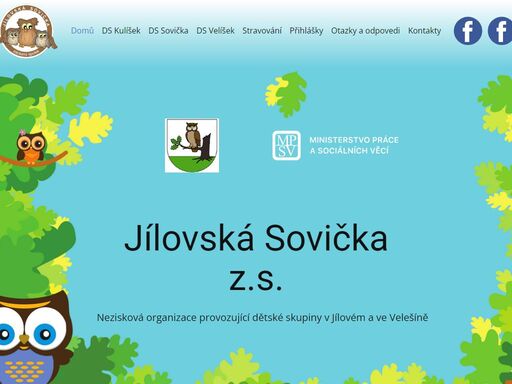 dětská skupina sovička, kulíšek, velíšek