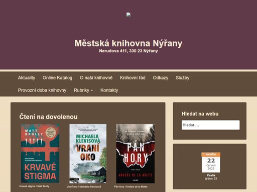 knihovna.nyrany.cz