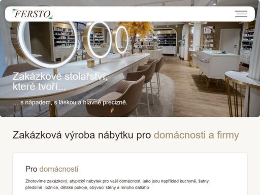 zakázková výroba nábytku pro firmy a domácnosti. vyrábíme atypický nábytek jako jsou kuchyně, šatny, předsíně, ložnice, obývací stěny.